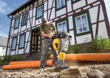 Maiuri compactoare pe benzină și Diesel Bomag BT 60