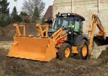 Buldoexcavatoare Case 580
