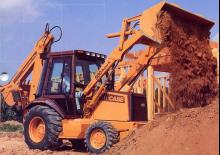Buldoexcavatoare Case 580