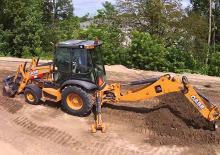 Buldoexcavatoare Case 580 SN WT