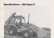 Buldoexcavatoare Case 580 Super E 