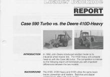 Buldoexcavatoare Case 590 Turbo