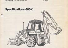 Buldoexcavatoare Case 680 