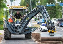 Buldoexcavatoare Lännen 8600K