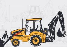 Buldoexcavatoare Volvo BL 60