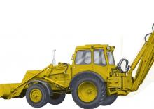 Buldoexcavatoare Volvo G 612