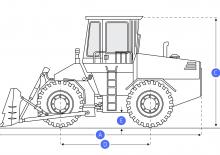 Buldozere pe roți Komatsu WD 600