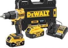 Burghie și șurubelnite fără fir DEWALT DCD100YP2T-QW