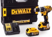 Burghie și șurubelnite fără fir DEWALT DCD796P2-QW