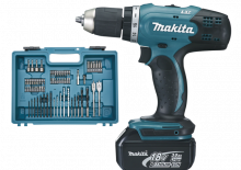 Burghie și șurubelnite fără fir Makita DDF453SFX1