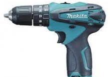 Burghie și șurubelnite fără fir Makita HP330D