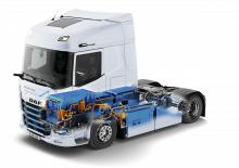 Capete tractor DAF XF 370 FT Low Deck