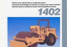Cilindri compactori cu un singur tambur Case 1402D