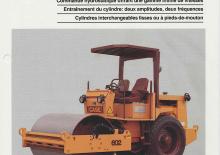 Cilindri compactori cu un singur tambur Case 602D