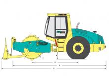 Cilindri compactori cu un singur tambur Ammann ASC 110 D