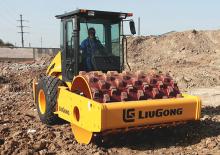 Cilindri compactori cu un singur tambur Liugong CLG612H