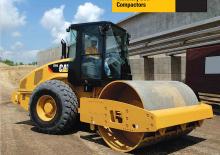 Cilindri compactori cu un singur tambur Caterpillar CP74
