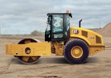 Cilindri compactori cu un singur tambur Caterpillar CS14
