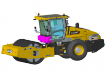 Cilindri compactori cu un singur tambur XCMG XS205M