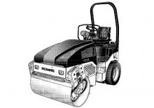 Cilindri compactori în tandem Bomag BW 100 AC-4
