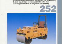 Cilindri vibratori în tandem Case 252