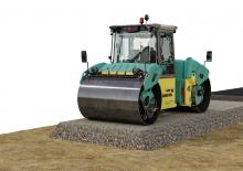 Cilindri vibratori în tandem Ammann ARX 160
