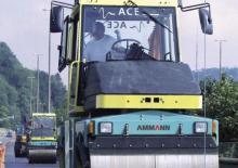 Cilindri vibratori în tandem Ammann AV 75 T