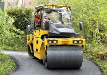 Cilindri vibratori în tandem Bomag BW 154 APO-4i