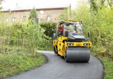 Cilindri vibratori în tandem Bomag BW 154 APO-4i