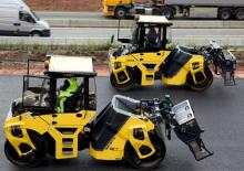 Cilindri vibratori în tandem Bomag BW 161 ADO-50