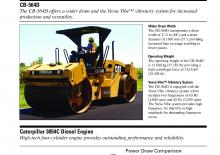 Cilindri vibratori în tandem Caterpillar CB-564D