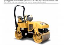 Cilindri vibratori în tandem Caterpillar CB224E