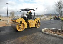 Cilindri vibratori în tandem Caterpillar CB54B