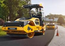 Cilindri vibratori în tandem Volvo DD120B