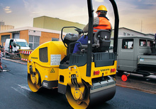 Cilindri vibratori în tandem Volvo DD22