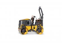 Cilindri vibratori în tandem Volvo DD25 Electric 