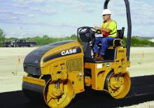Cilindri vibratori în tandem Case DV202