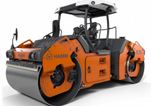 Cilindri vibratori în tandem Hamm HD+ 120i VV-HF