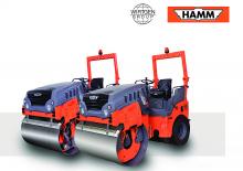Cilindri vibratori în tandem Hamm HD 13 VV