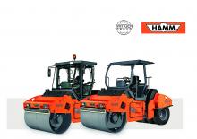 Cilindri vibratori în tandem Hamm HD 75,4 ASC