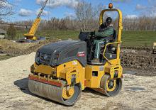 Cilindri vibratori în tandem Sany STR50C-10