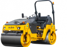 Cilindri vibratori în tandem Sakai SW504W
