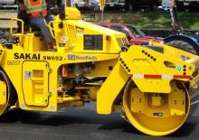 Cilindri vibratori în tandem Sakai SW652-1