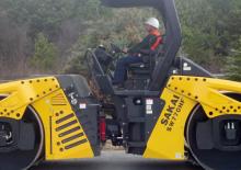 Cilindri vibratori în tandem Sakai SW770HF