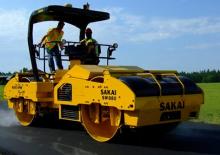 Cilindri vibratori în tandem Sakai SW880