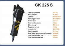 Ciocane hidraulice Italdem GK 225 S 