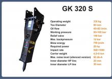 Ciocane hidraulice Italdem GK 320 S 