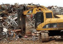 Clești/dispozitive/echipamente de tăiat metale/fier vechi Caterpillar S2070