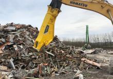 Clești/dispozitive/echipamente de tăiat metale/fier vechi Epiroc SC 6200 