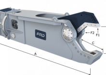 Clești/dispozitive/echipamente de tăiat metale/fier vechi FRD VR-68ER-3